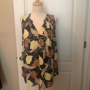 Ann Taylor Top, Size M, Made in Indonesia, Polyester.